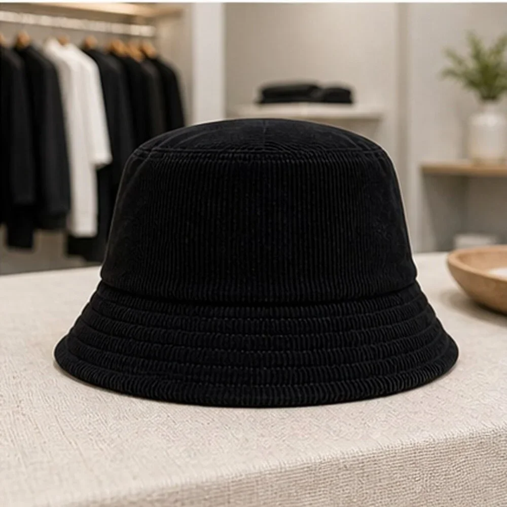 ALO Yoga Black Travel Bucket Hat Sporty